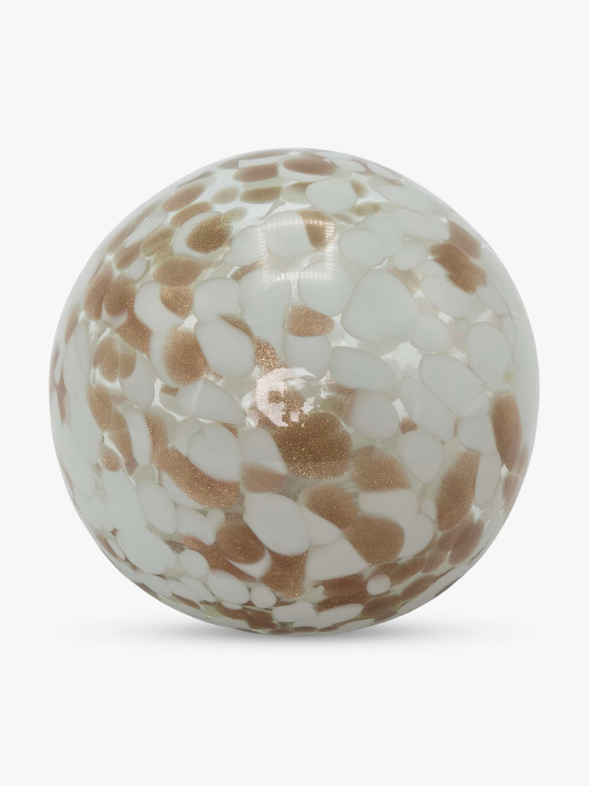 Esfera decorativa, tamaño 10 x 10 cm