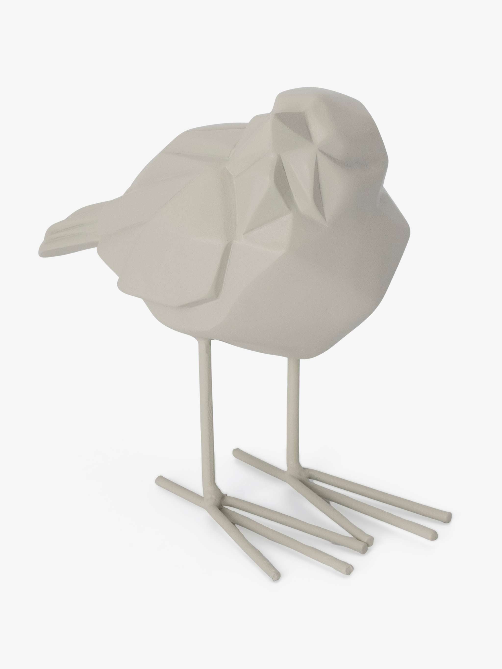 Adorno decorativo con forma de Ave, tamaño 10 x 6 cm
